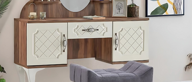 Why Every Woman Needs a Vanity Chair: The Petunia Dressing Table Stool