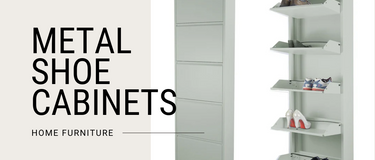 Who Says Storage Can’t Be Stylish? The Magic of Metal Shoe Cabinets