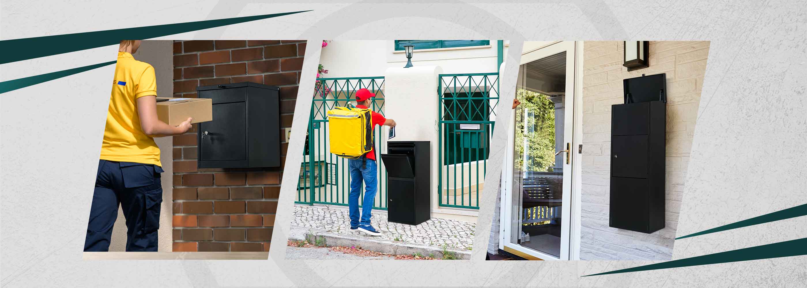 Metal Parcel Delivery Box