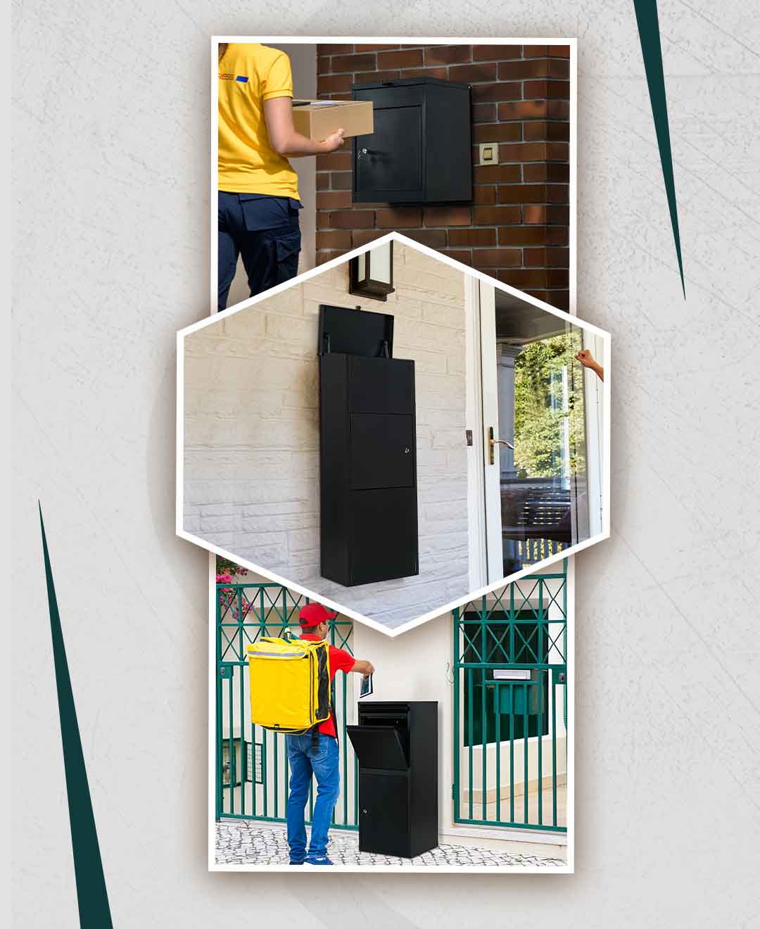 Metal Parcel Drop Box