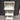REFURBISHED- Atahome Assos 3-Drawer Modern Slim Metal Shoe Cabinet WHITE OR BLACK