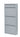 Atahome Gordion Modern Slim Metal Shoe Cabinet atahome
