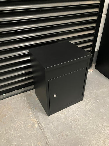 Refurbished- Atahome Aspendos Medium Metal Parcel Delivery Box Anthracite or Black