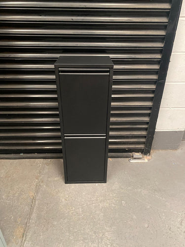 REFURBISHED- Atahome Aphrodisias Waste and Recycling Bin - 2 Drawers White or Black